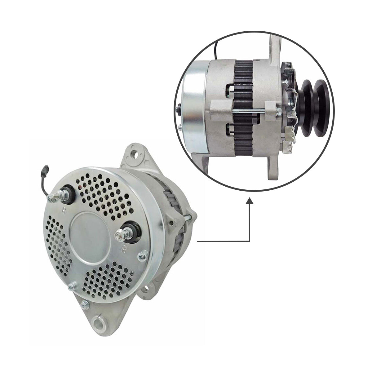 600-825-3160 Starter Motor for Komatsu PC300-6 PC300LC-6 PC350-6