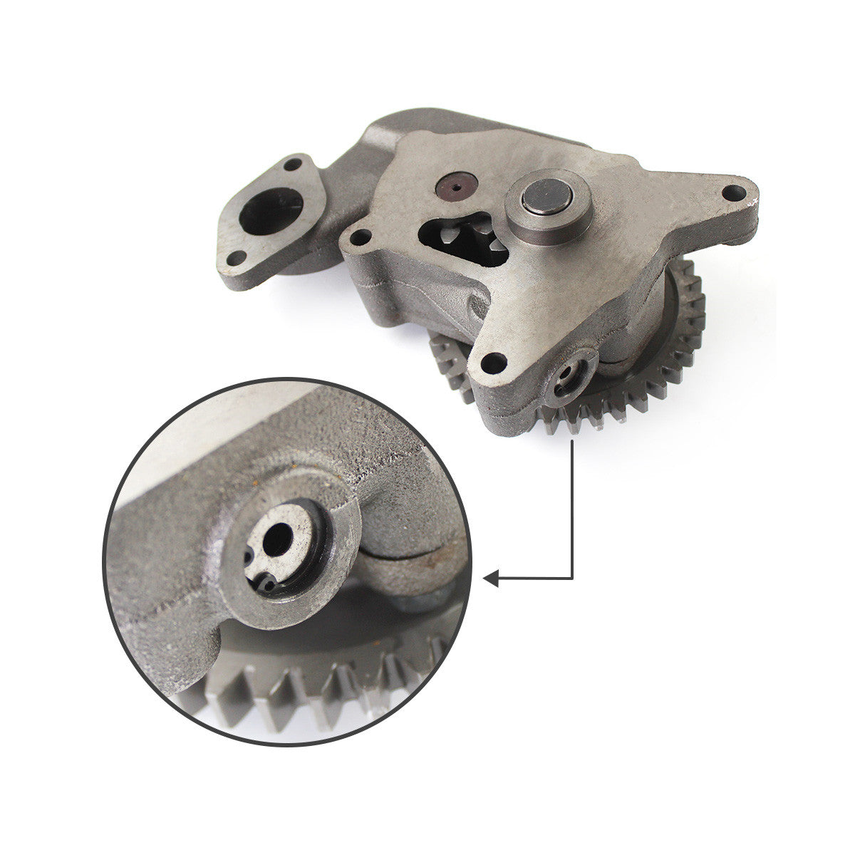 6136-52-1210 Oil Pump for Komatsu 6D105 Engine PC220-3 Excavator