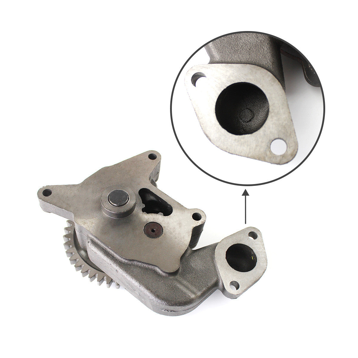 6136-52-1210 Oil Pump for Komatsu 6D105 Engine PC220-3 Excavator