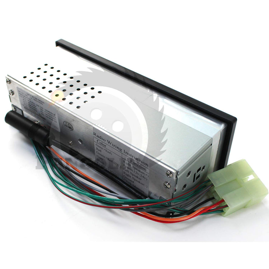 Universal Car Bluetooth USB AUX-in 24 Volt Excavator Radio for Hitachi Komatsu Kato Excavator Spare Parts