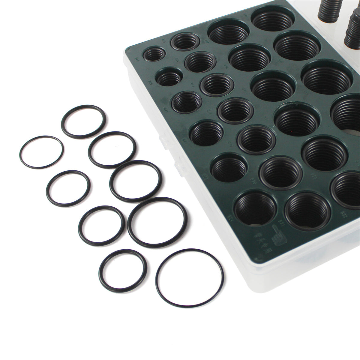 666Pcs O-Ring Box 42 Sizes Oil Seal Kit for Kobelco Excavator SK100 SK200 SK300