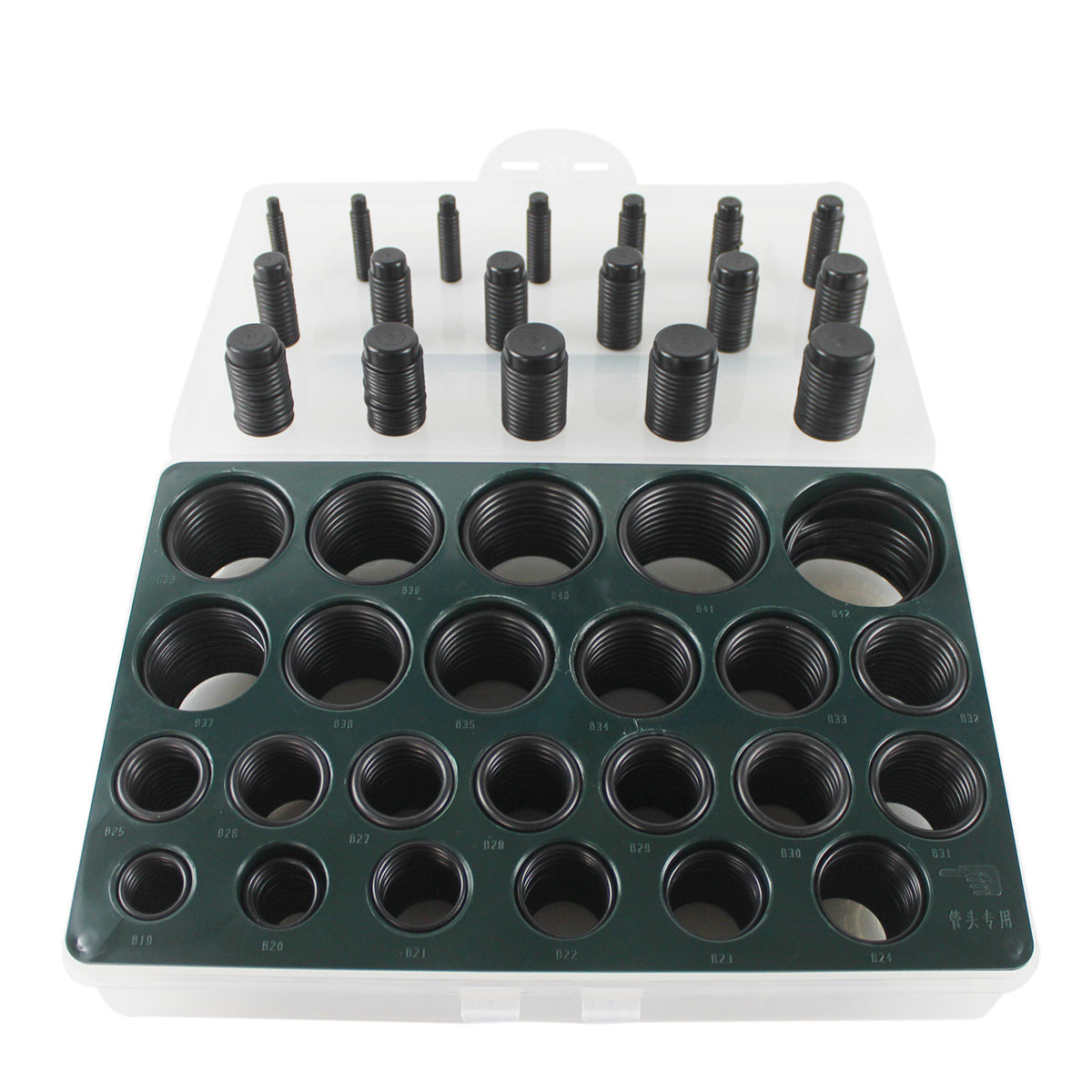 666Pcs O-Ring Box 42 Sizes Oil Seal Kit for Kobelco Excavator SK100 SK200 SK300