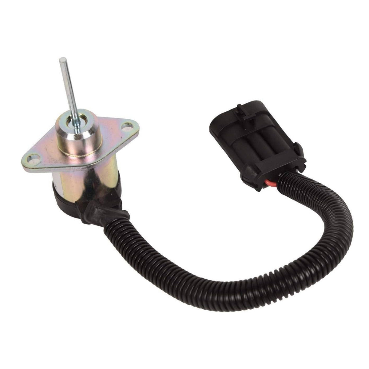 6691498 1503ES-12A5UC4S 1G925-60011 12V Shut Off Solenoid Stop Shutdown Solenoid for Bobcat S185 Skid Steer Kubota Engine