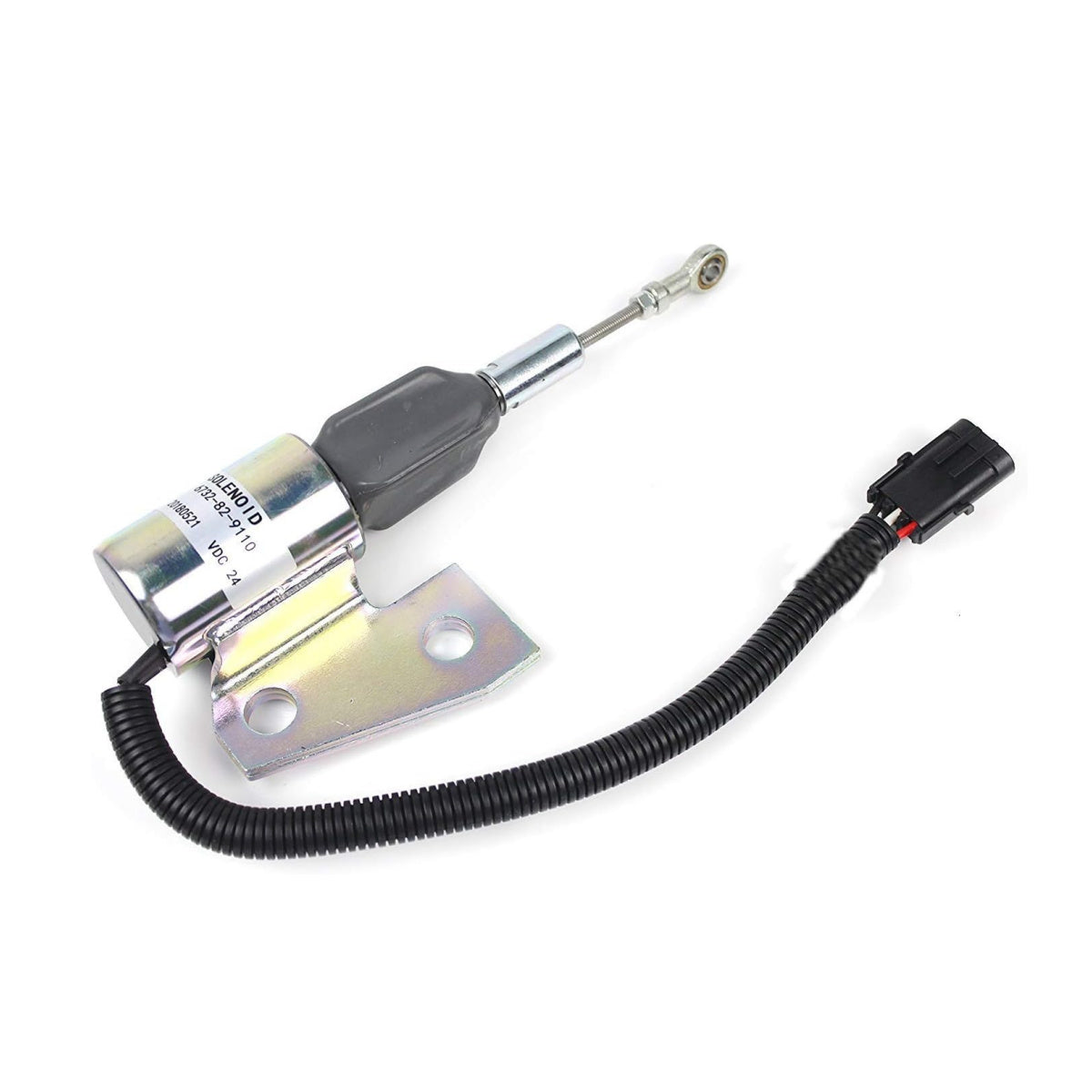 6732-82-9110 24V Fuel Shutdown Solenoid Cut Off Solenoid for Komatsu PC150LC-6 PC150LC-6K PC150-6