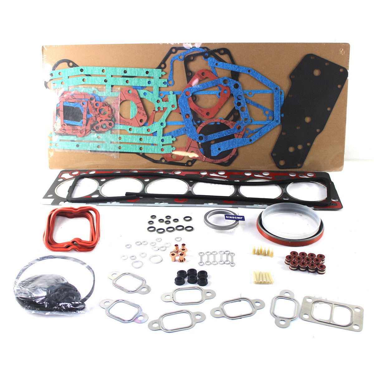 6B 6BT 6BTA Overhaul Gasket Set 12V for Cummins Engine Dodge Ram Pickup 5.9L
