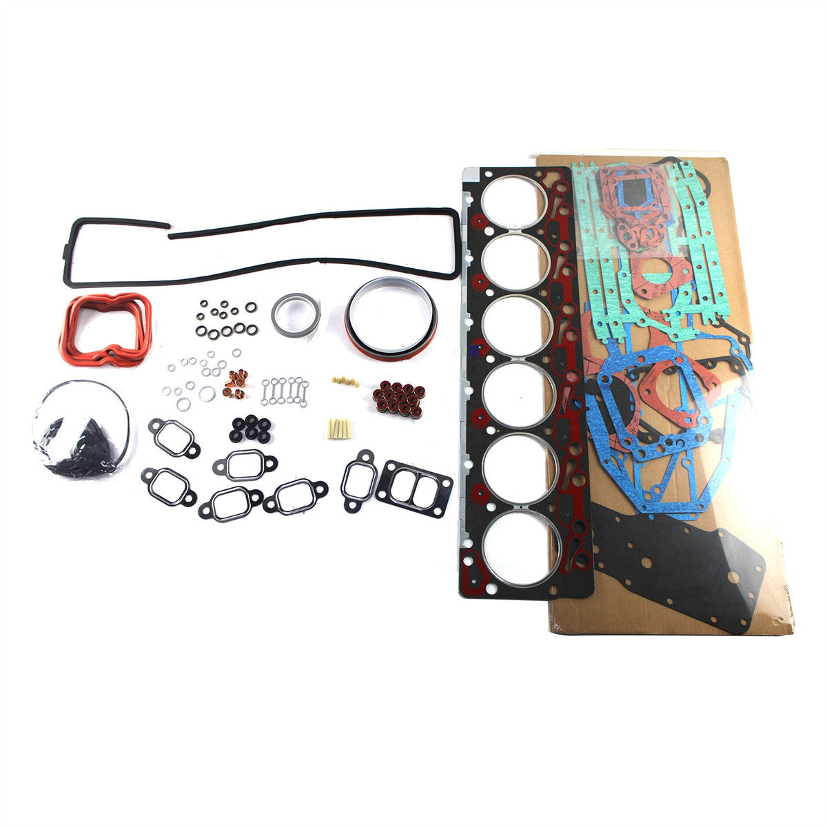 6B 6BT 6BTA Overhaul Gasket Set 12V for Cummins Engine Dodge Ram Pickup 5.9L