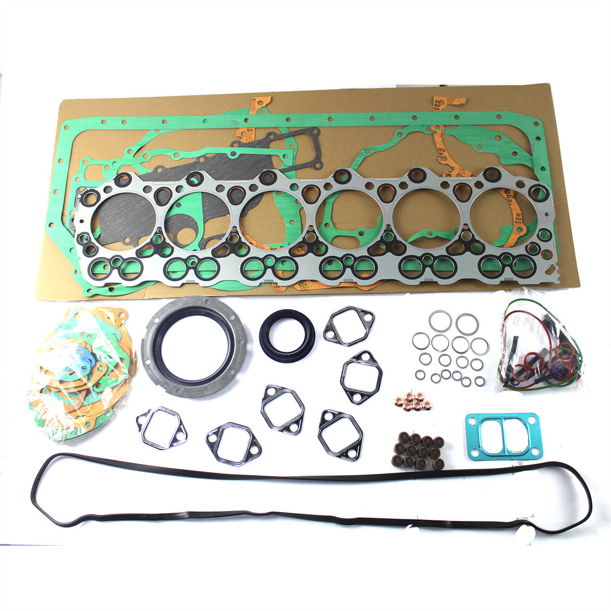 6D34 6D34T Engine Rebuild Kit for Kobelco SK200-5 SK200-6 SK230-6E Excavator