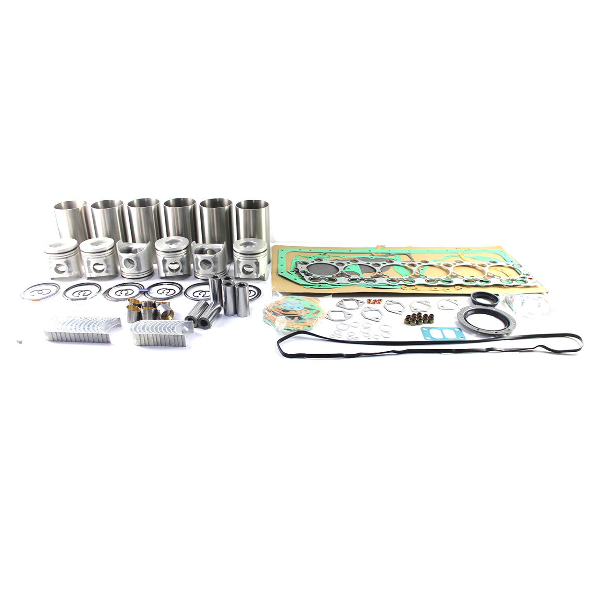 6D34 6D34T Engine Rebuild Kit for Kobelco SK200-5 SK200-6 SK230-6E Excavator