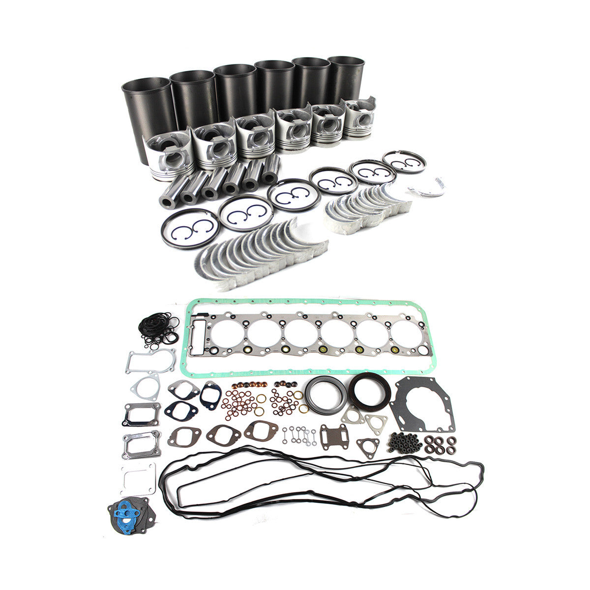 6HK1 6HK1T Engine Overhaul Rebuild Kit for Hitachi ZX330 EX356 Excavator