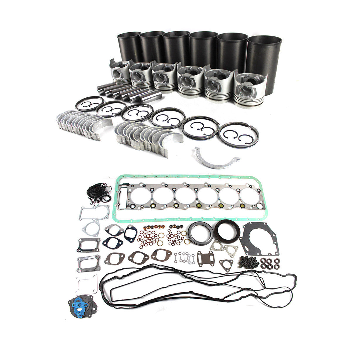 6HK1 6HK1T Engine Overhaul Rebuild Kit for Hitachi ZX330 EX356 Excavator
