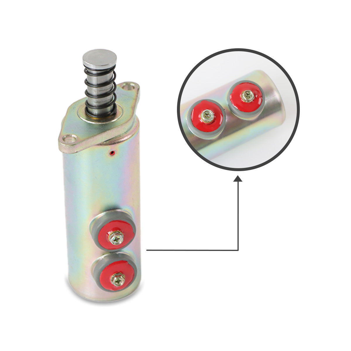 6N9987 Shutoff Solenoid Valve for Caterpillar 225D 229 613B