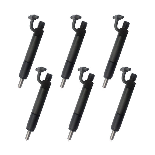 6PCS Fuel Injectors 6202-13-3110 for Komatsu 6D95 4D95 PC200-6 PC220-5