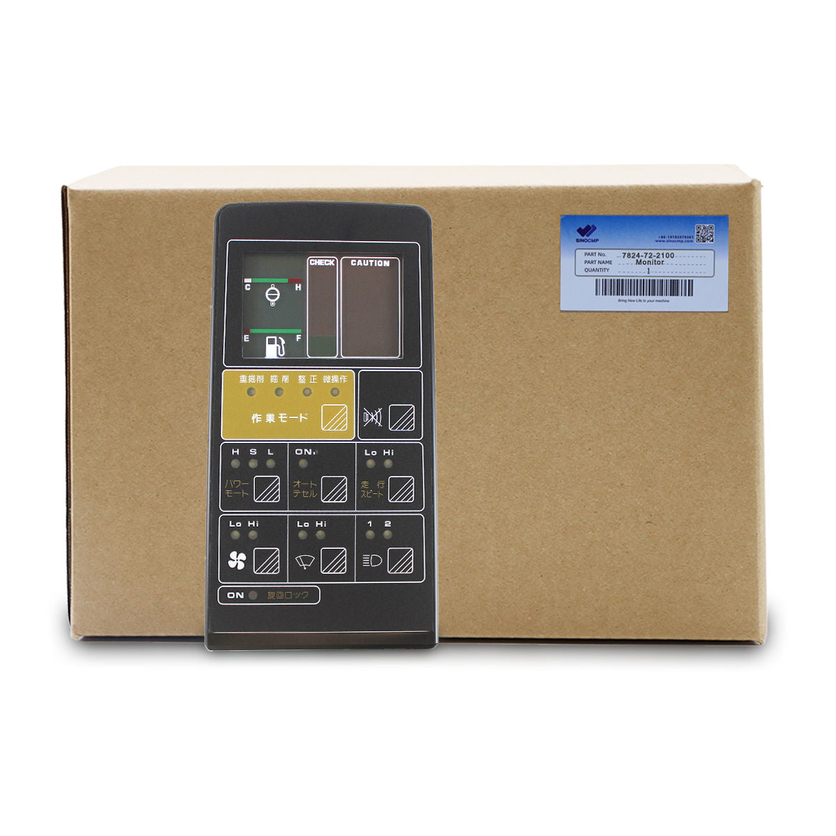 7824-72-2100 7824-72-2101 Monitor Display Panel for Komatsu PC200-5 PC220-5 PC300-5