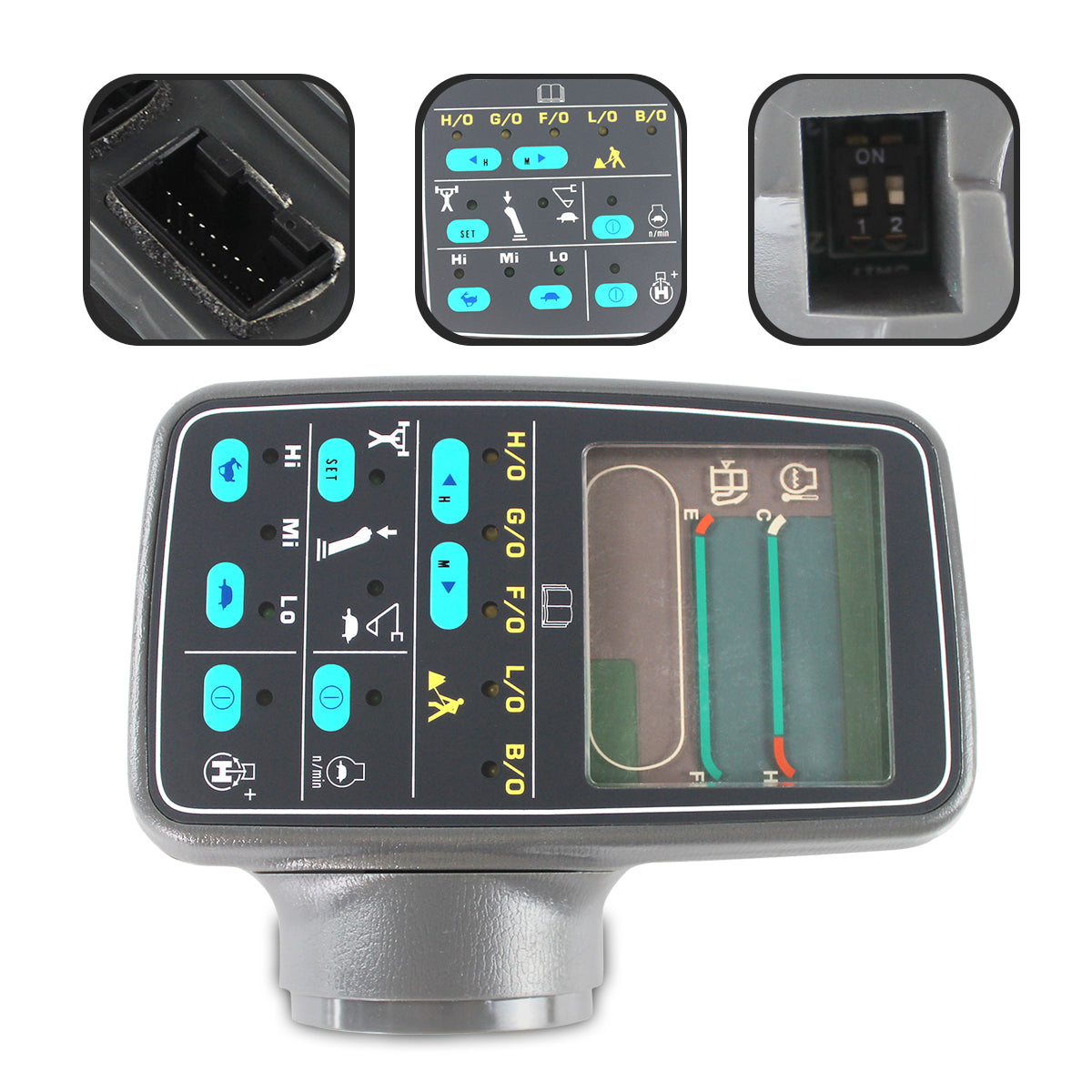 7834-70-6100 7834-70-6101 Gauge Cluster Monitor for Komatsu PC200-6 PC220-6