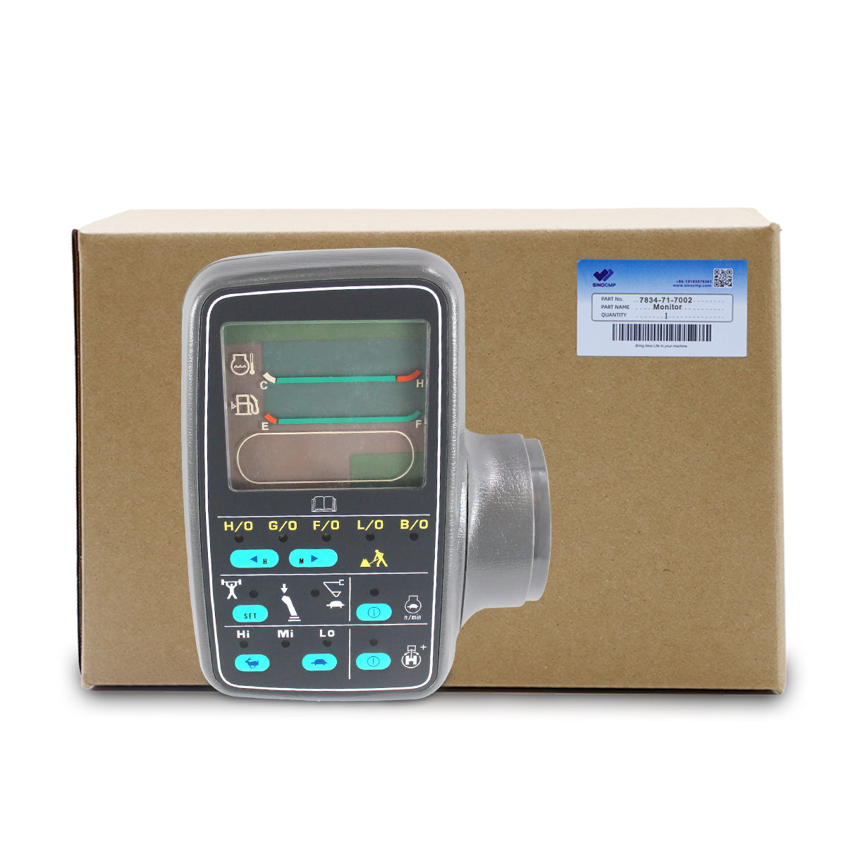 7834-71-7002 Gauge Cluster Monitor for Komatsu PC200-6 PC220-6
