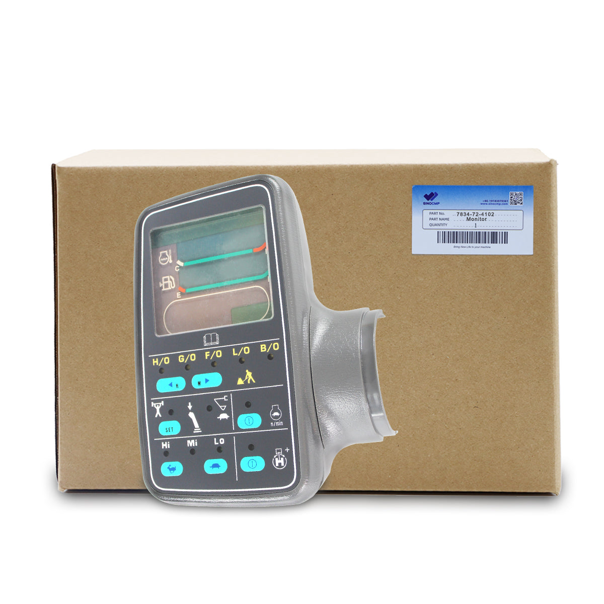7834-72-4102 7834-72-4100 Monitor Display Panel for Komatsu PC200-6 PC210-6 PC250-6