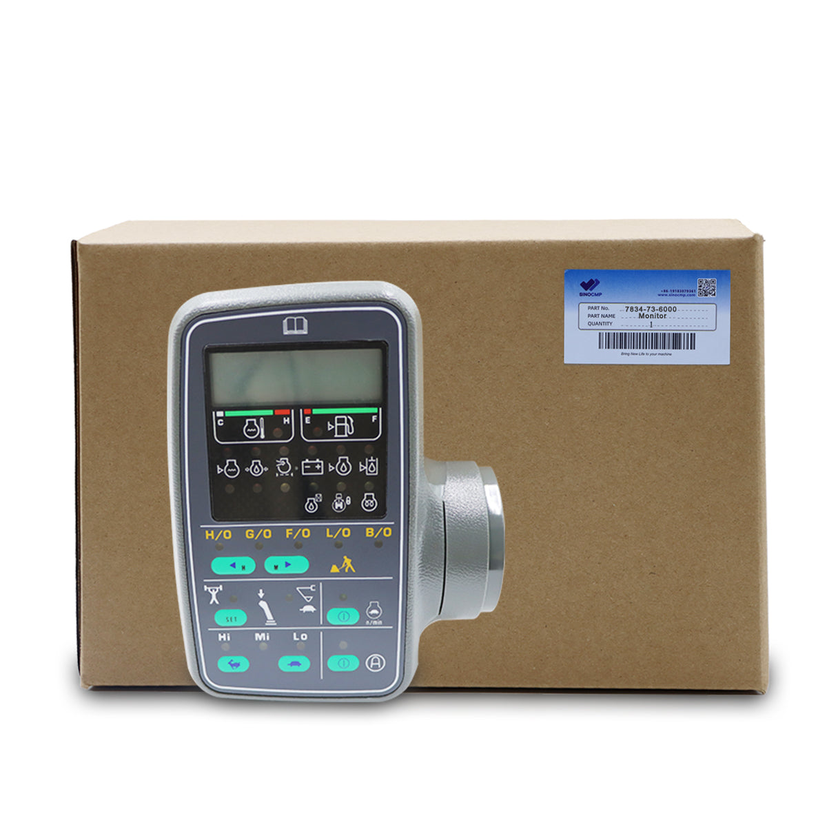 7834-73-6000 Monitor Display Panel for Komatsu Excavator PC340LC-6K PC380LC-6K