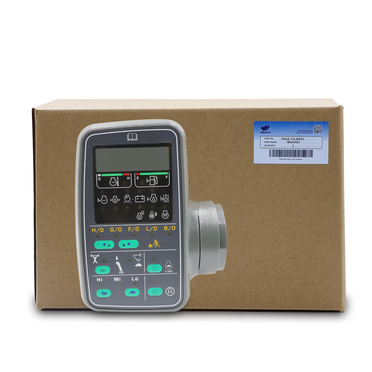 7834-73-6001 Monitor Display Panel fits Komatsu Excavator PC300-6 PC340-6 PC400-6
