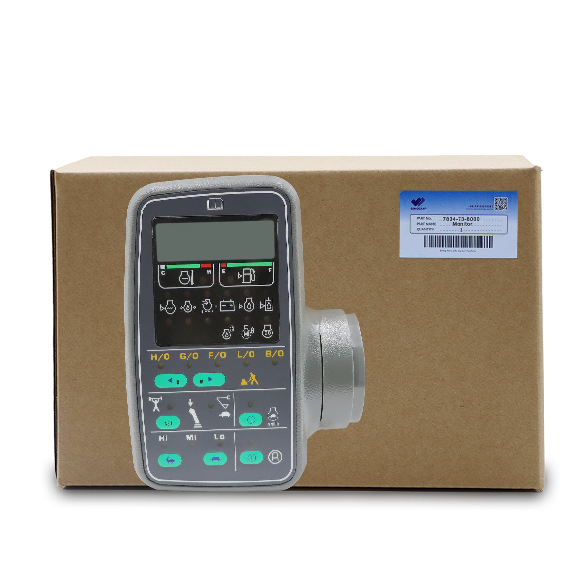 7834-73-8000 Monitor Display Panel for Komatsu PC150-6 PC160-6K PC200EL-6K