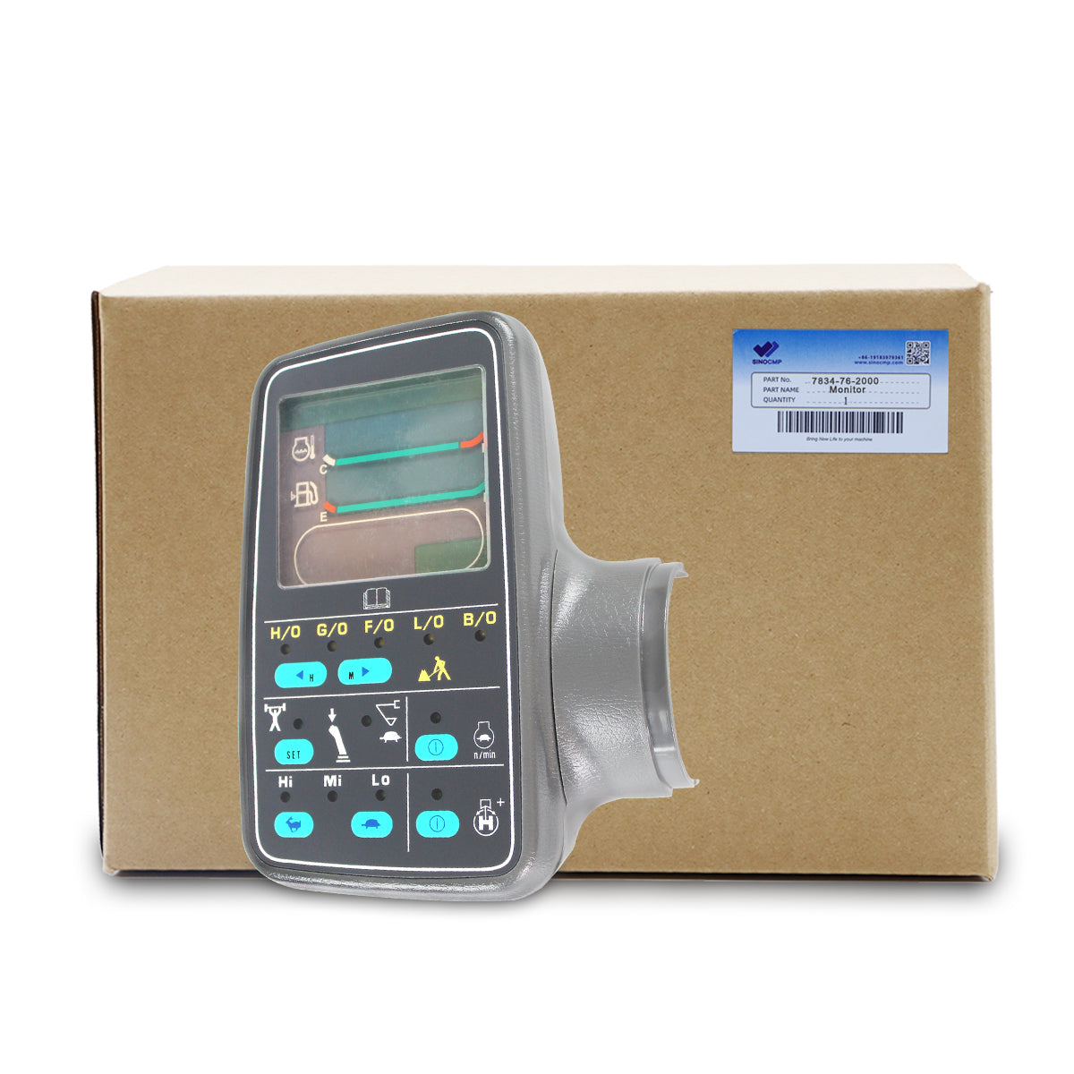 7834-76-2000 Monitor Display Panel for Komatsu PC100-6 PC120-6 PC130-6