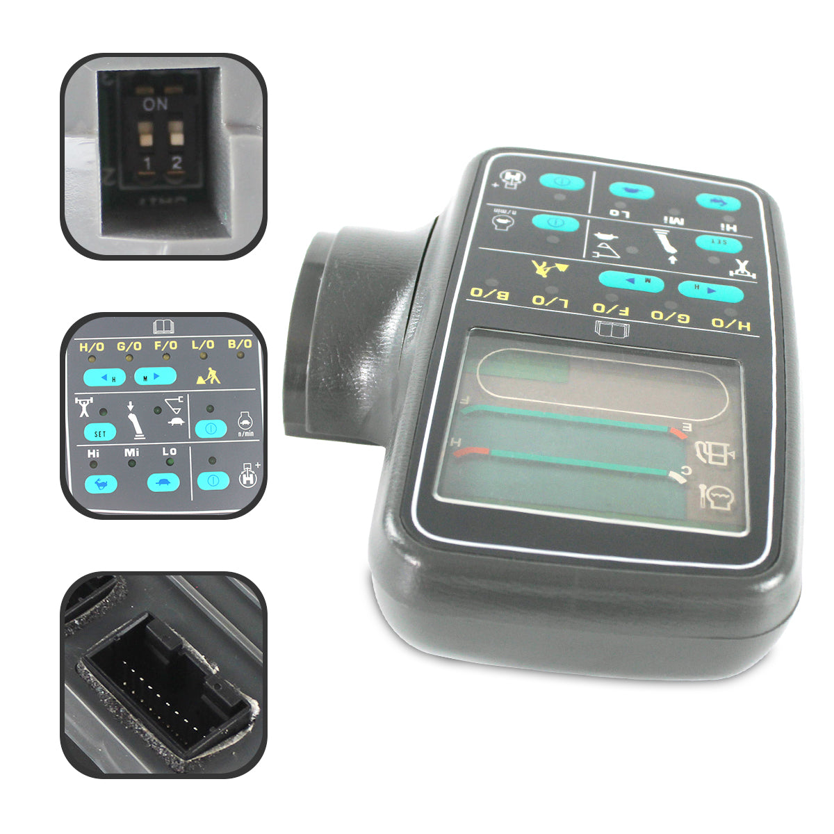 7834-76-2002 Display Panel Monitor for Komatsu PC100L-6 PC120-6 PC130-6