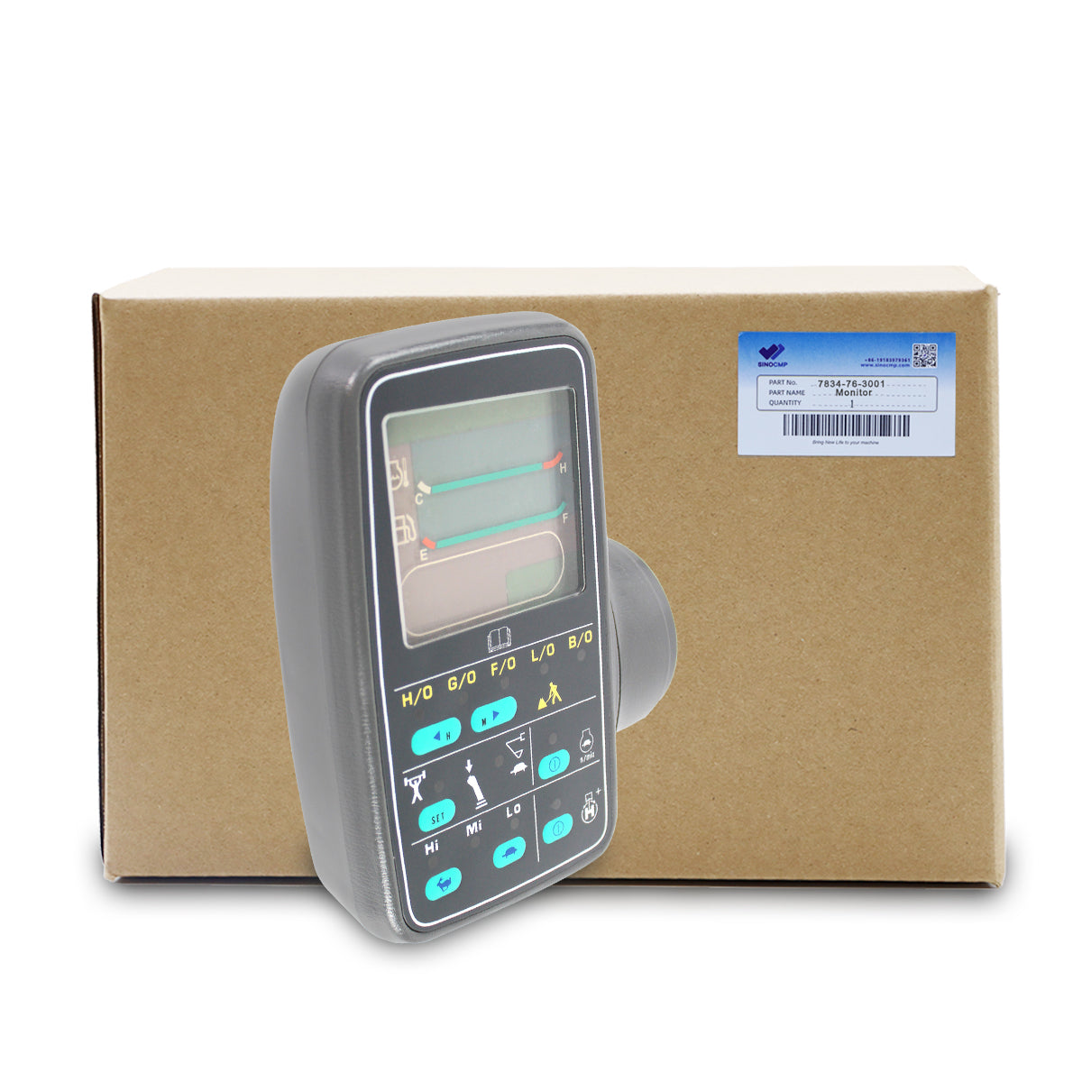 7834-76-3001 7834-76-3002 Monitor Display Panel fits Komatsu PC200-6