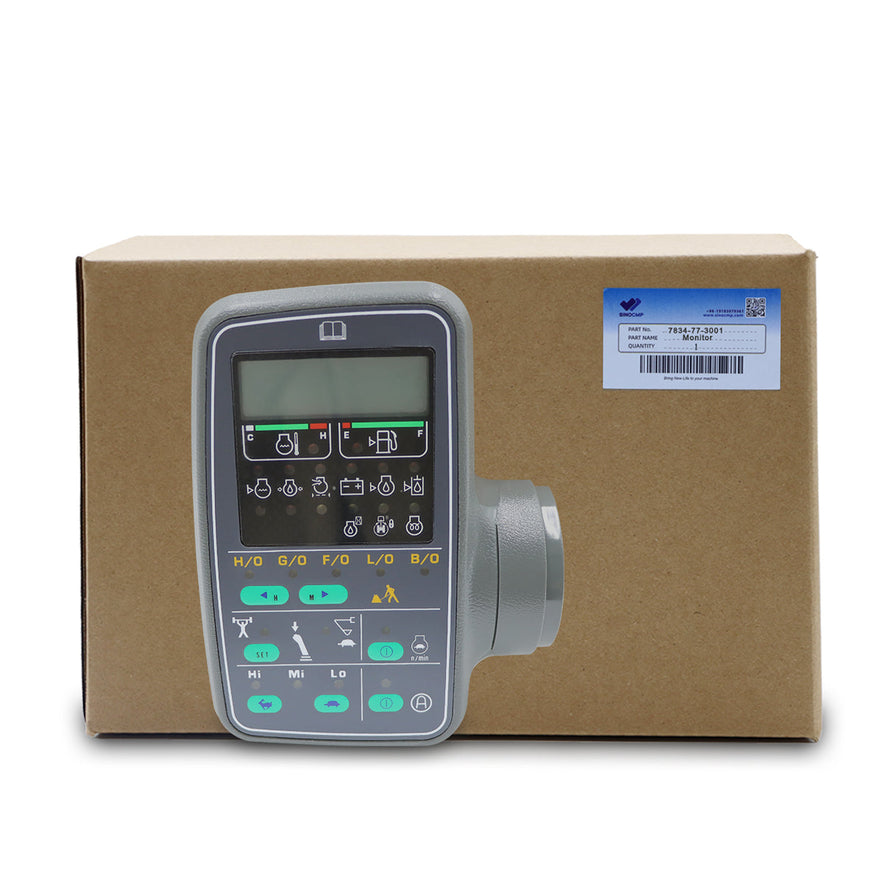 7834-77-3001 Monitor Display Panel for Komatsu Excavator PC300-6 PC200-6 PC400-6