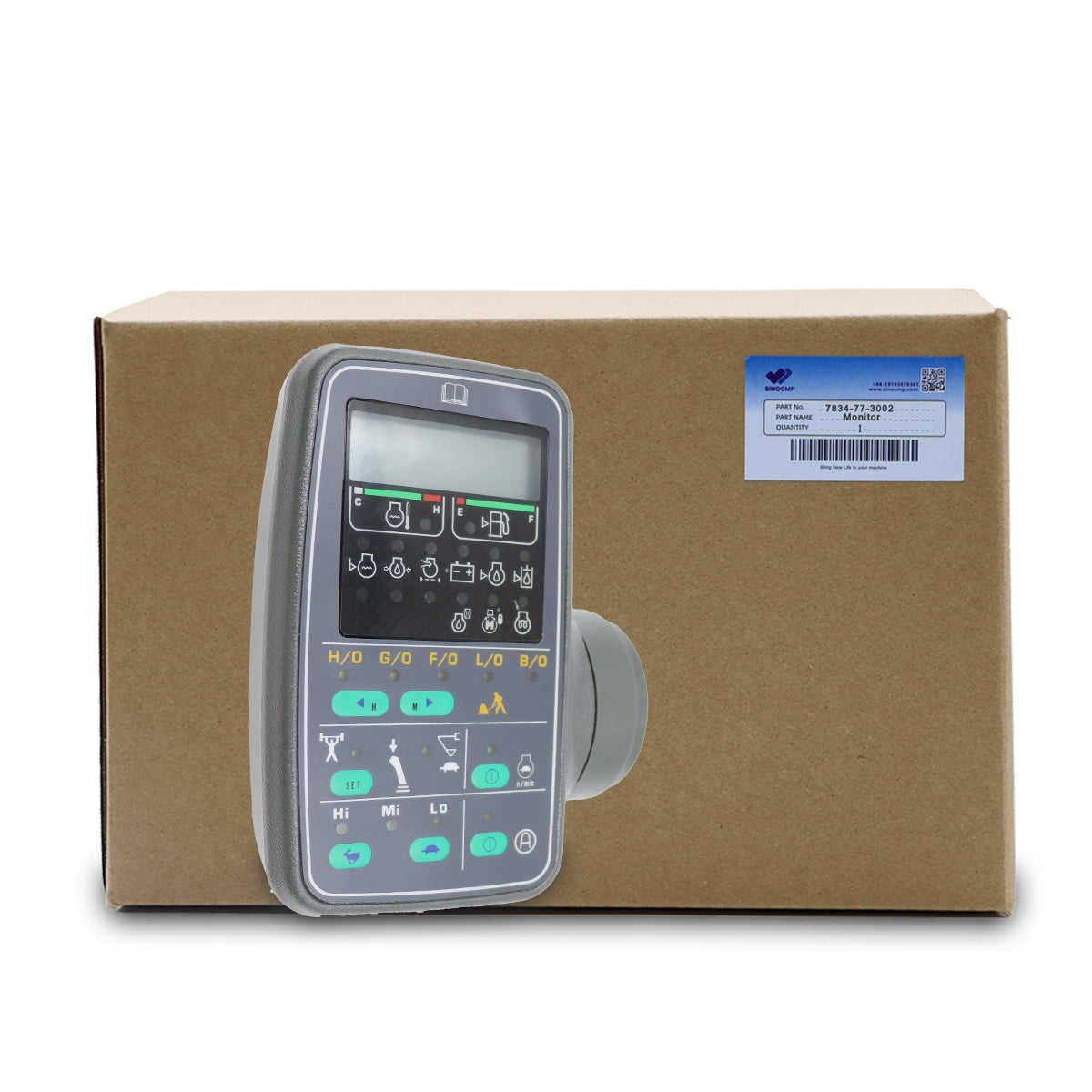 7834-77-3002 Monitor Display Panel for Komatsu PC200-6 PC400-6 PC300-6
