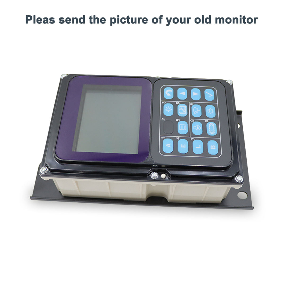 PC200-7 PC220-7 PC300-7 Monitor 7835-12-1007 7835-12-1004 For Komatsu Excavator Display Panel