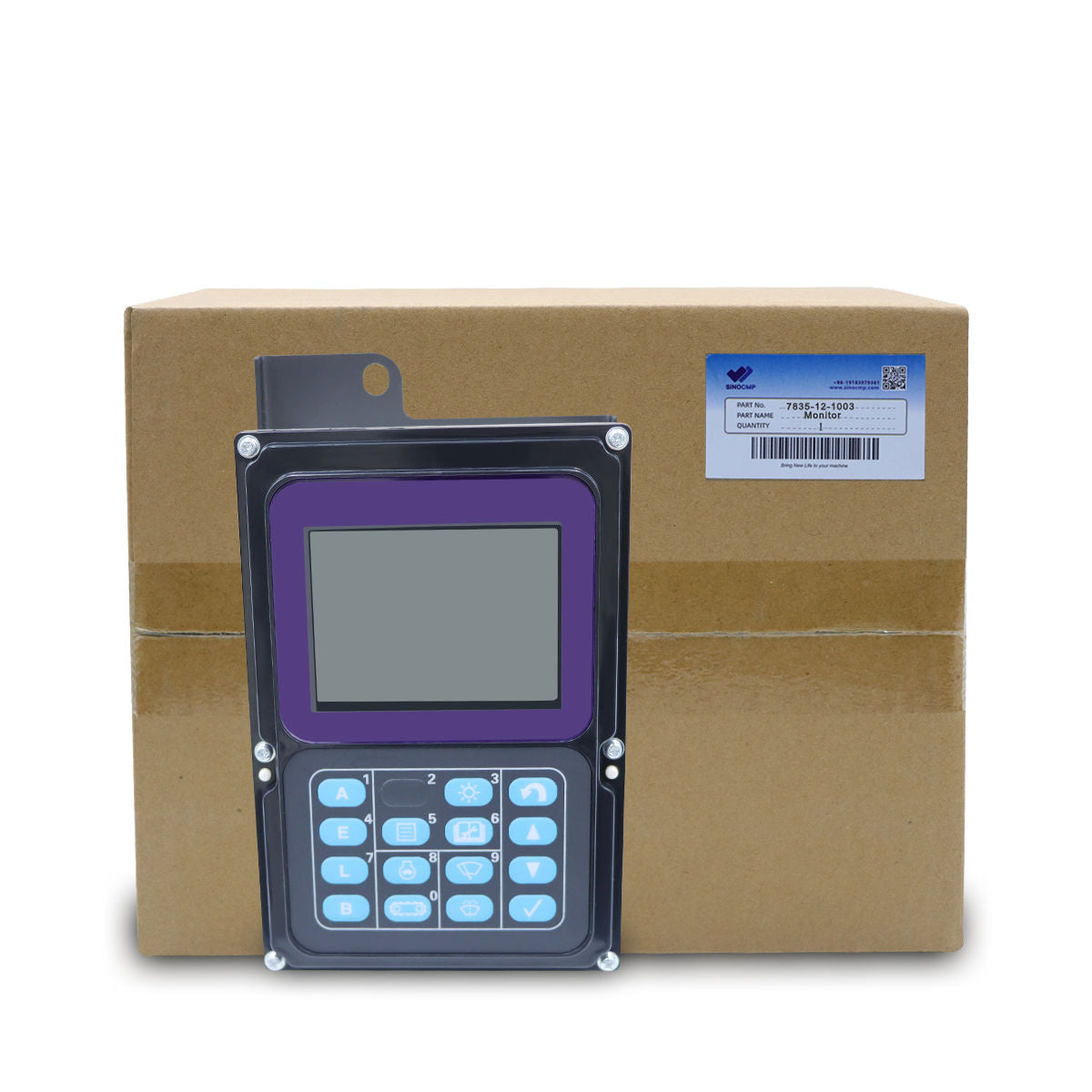 7835-12-1003 Monitor Display Panel for Komatsu PC200-7 PC210-7 PC250-7