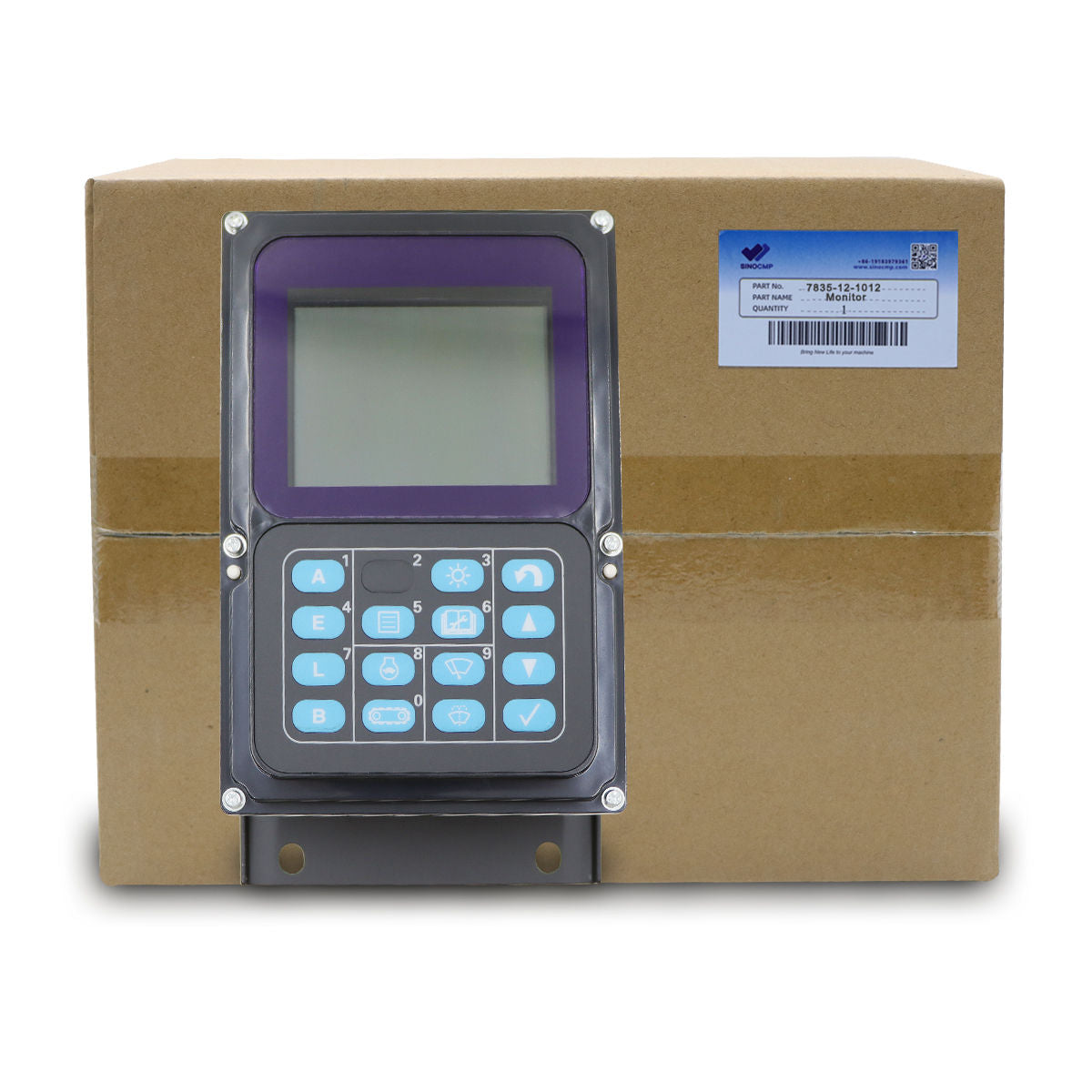 7835-12-1012 Monitor Display Panel for Komatsu PC200-7 PC220LC-7 PC350-7