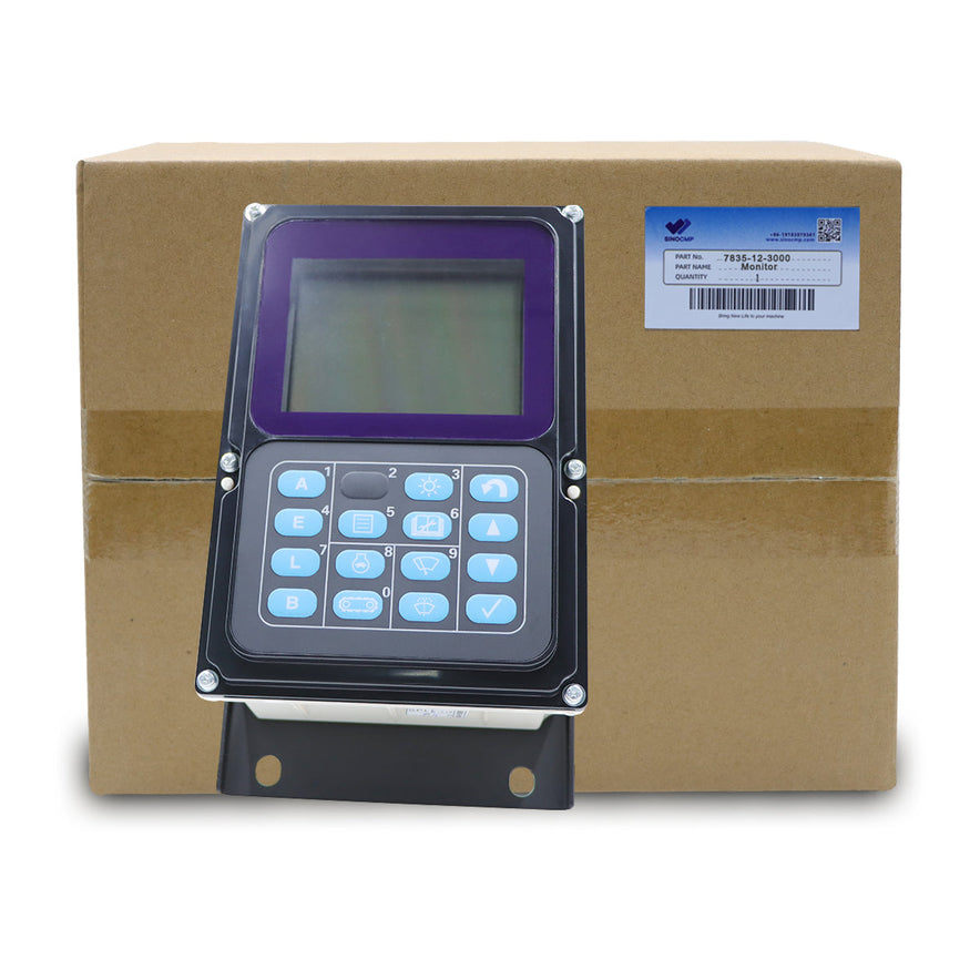 7835-12-3000 Monitor Gauge Panel for Komatsu Excavator PC300-7 PC360-7
