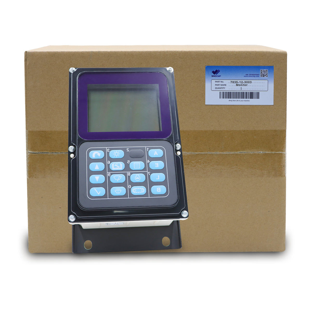 7835-12-3003 Monitor Display Panel for Komatsu Excavator PC360-7