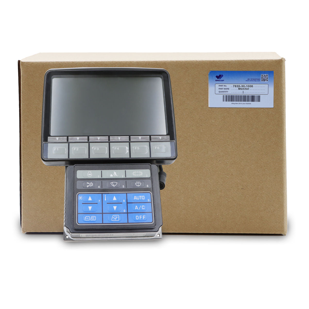7835-30-1006 Monitor Display Panel for Komatsu PC200-8 PC230-8 PC240-8 PC210-8