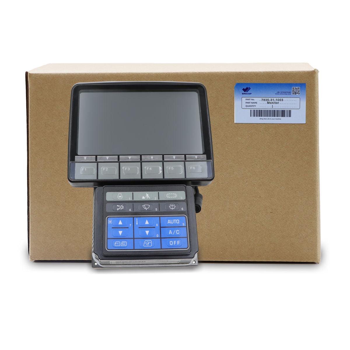 7835-31-1003 Monitor Display Panel for Komatsu Excavator PC200-8 PC210-8 PC220-8