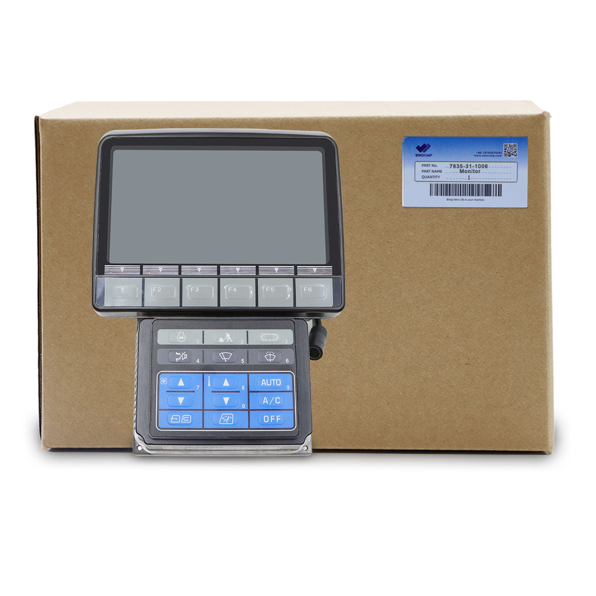 7835-31-1006 Monitor for Komatsu Excavator PC200-8 PC210-8 PC220-8 PC230-8