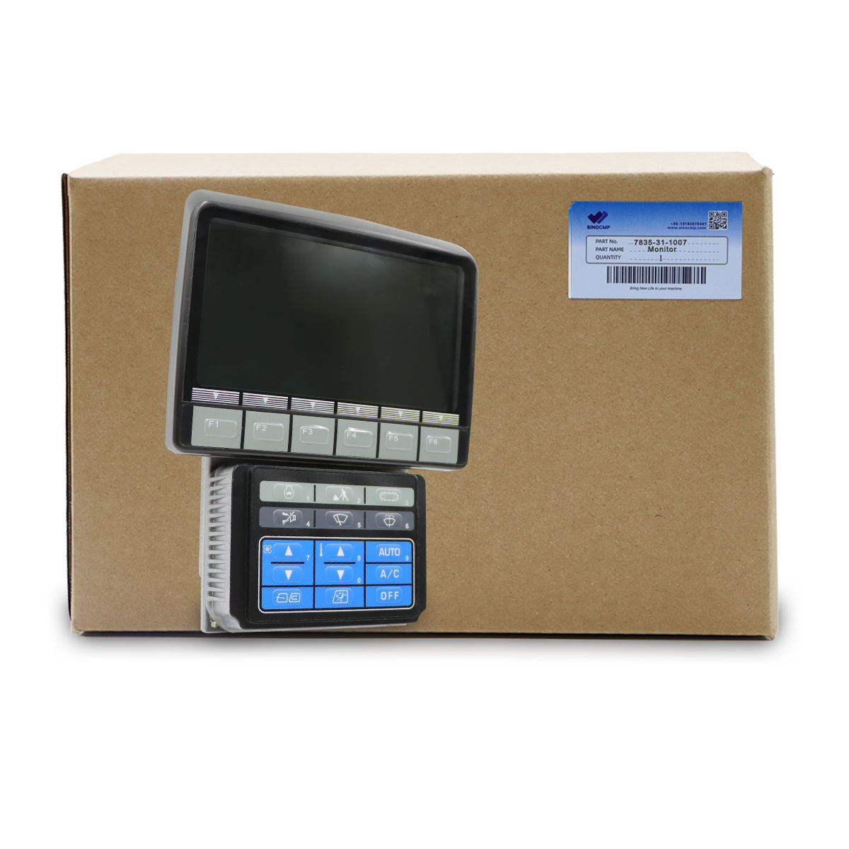 7835-31-1007 Monitor for Komatsu Excavator PC200-8 PC200LC-8 PC220-8 PC240-8