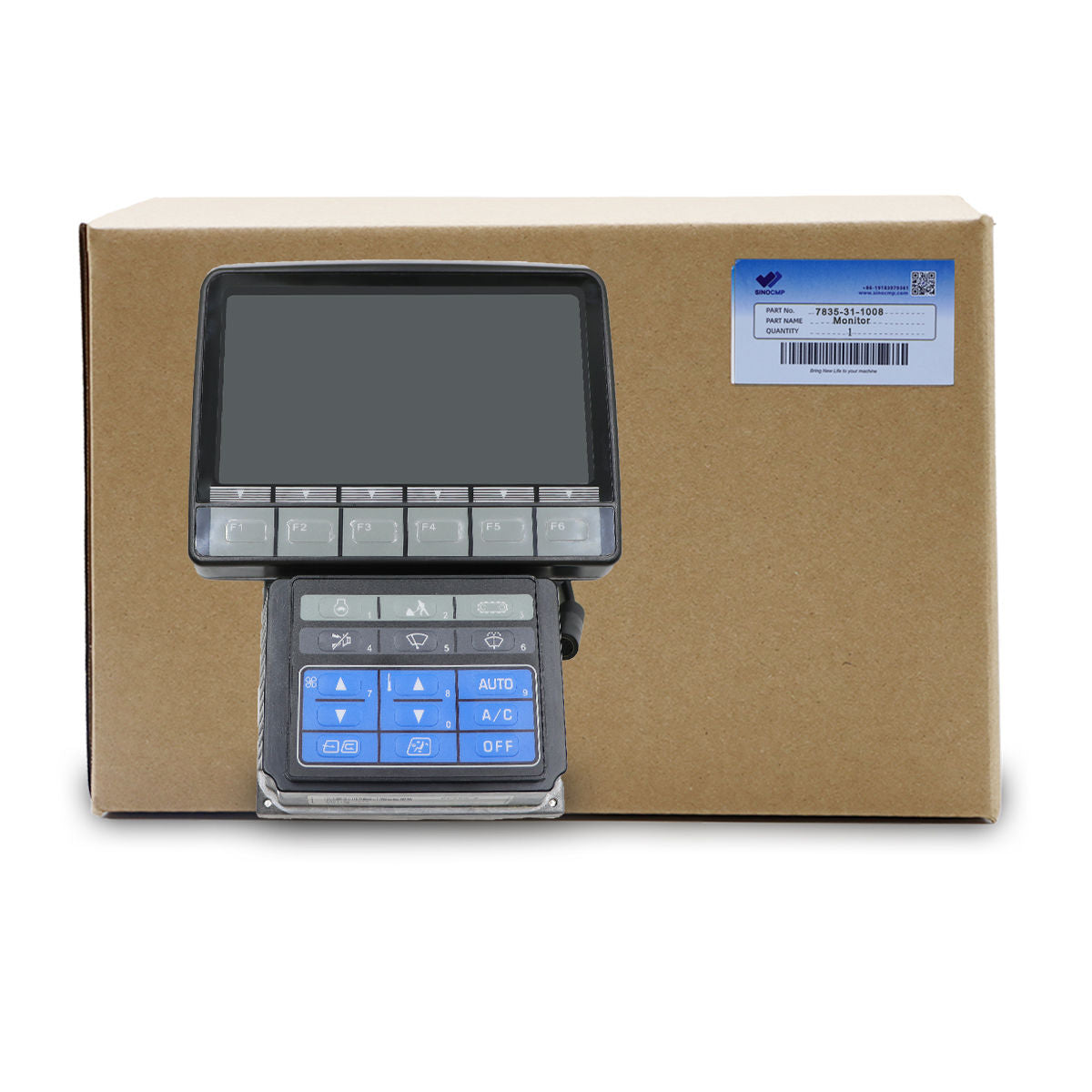 7835-31-1008 Monitor for Komatsu Excavator PC200-8 PC220-8 PC270-8 PC290NLC-8