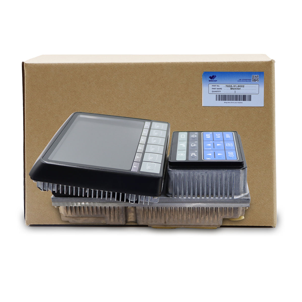 7835-31-9002 Monitor Display Panel for Komatsu Excavator PC200-8 PC210-8
