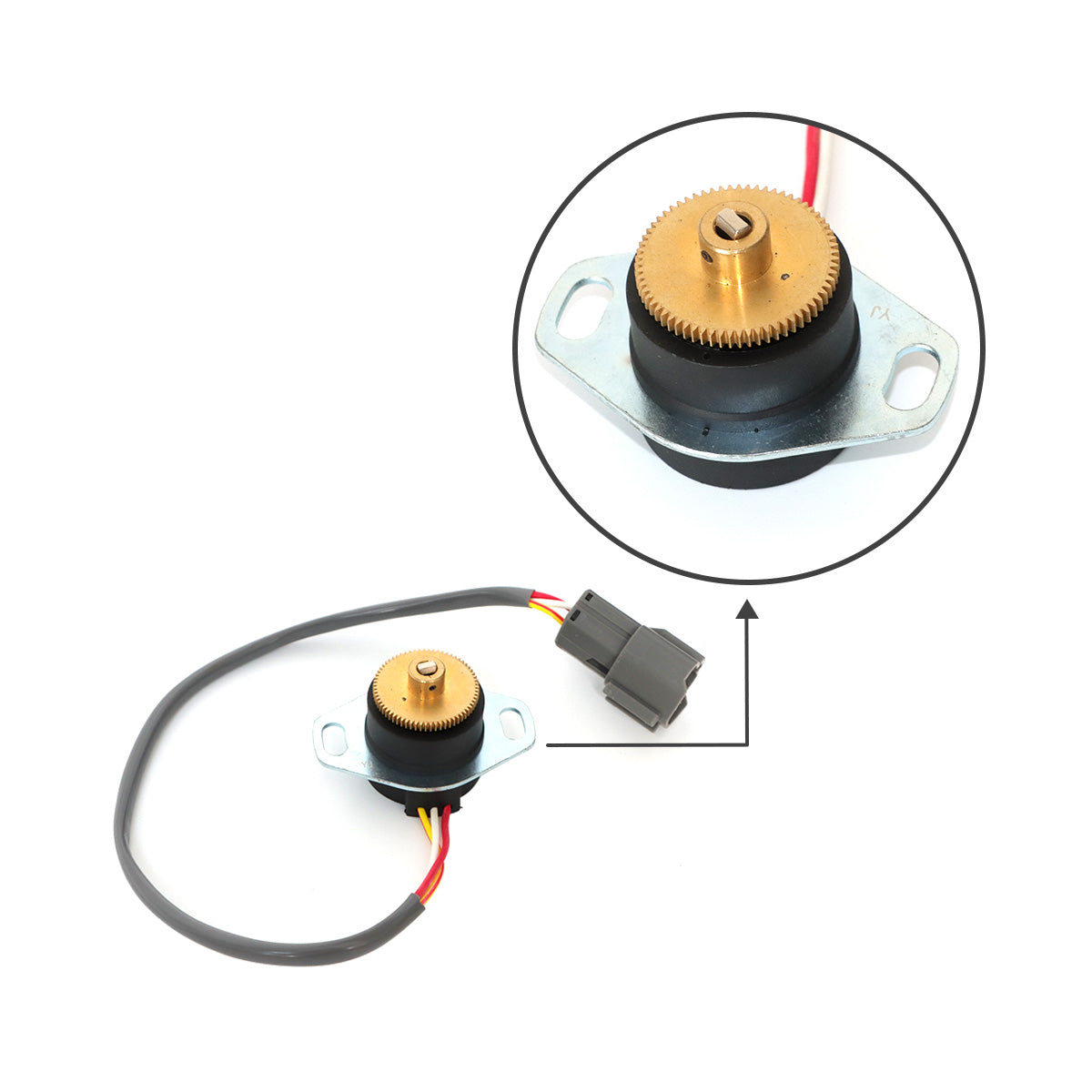 7861-93-4130 Throttle Motor Positioner for Komatsu PC120-6 PC200-6
