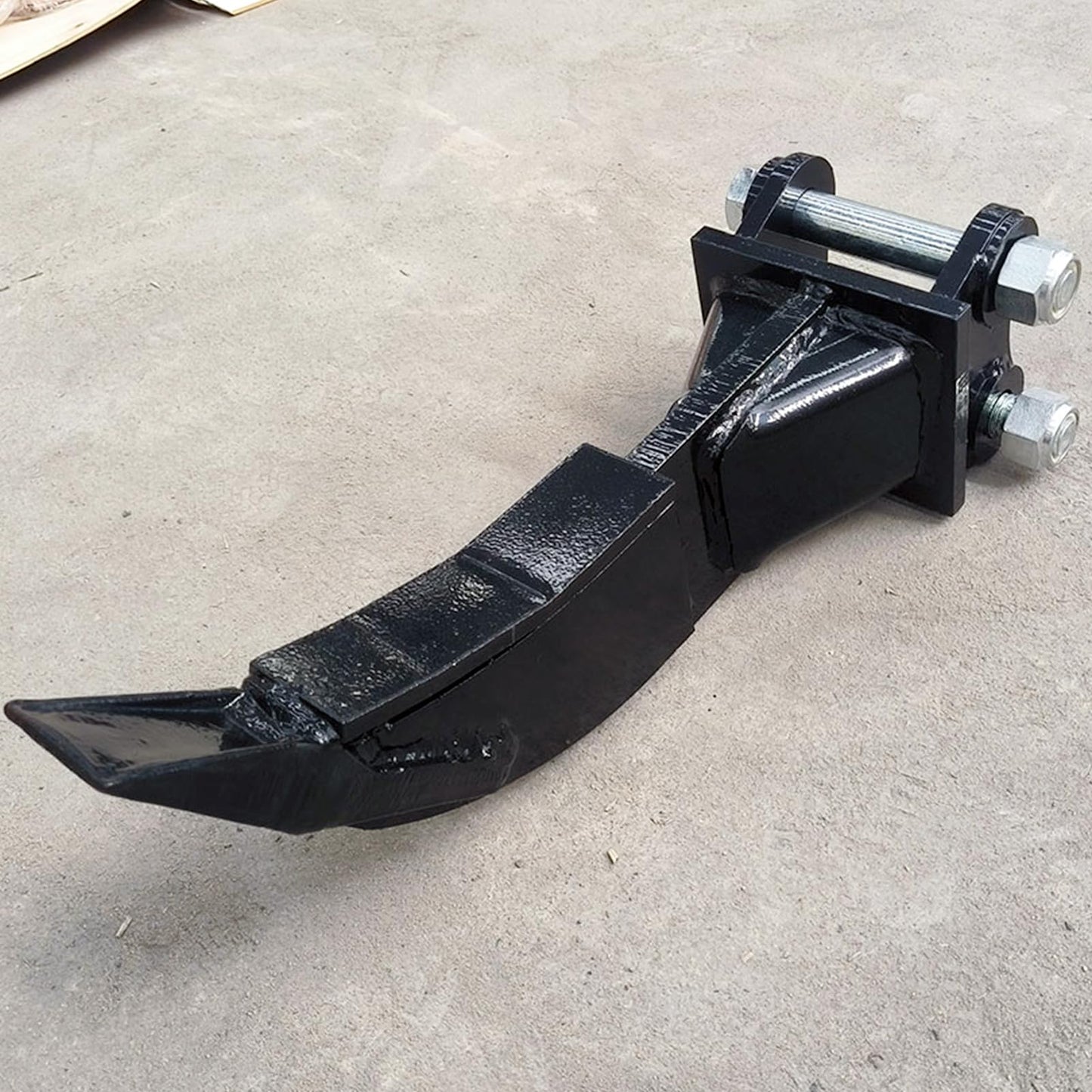 Mini Excavator Accessories Ripper, Single Hook Backhoe, Span: 3.54in,Hole Diameter: 0.98in,Center Wheelbase: 3.46in, Suitable for Mini Excavators for 1 to 1.5 Tons