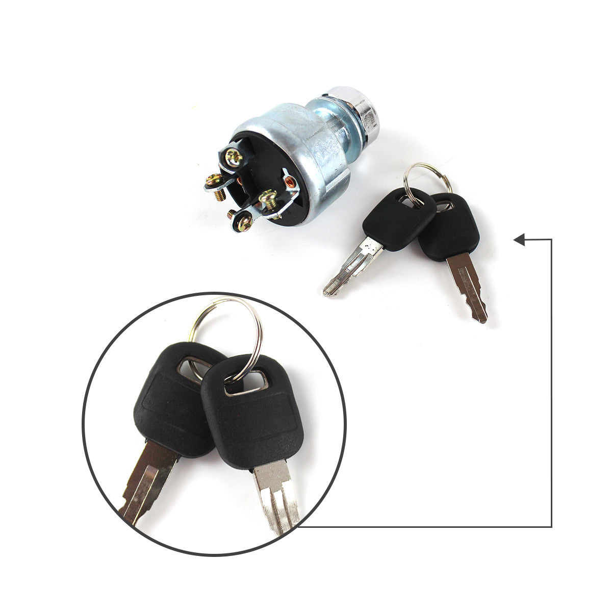 9G-7641 Ignition Switch for Cat E320C D250E D300E Excavator