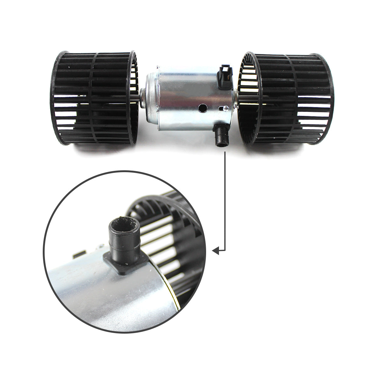 Y-SSMZ113-12 Blower Motor for Hitachi Excavator ZAX70 ZX70 ZX60 ZX80