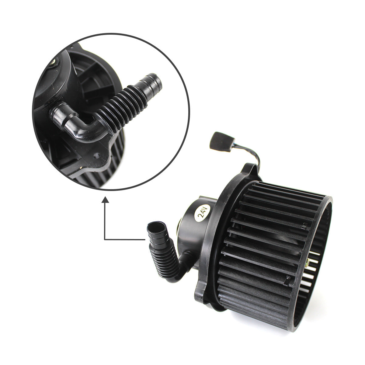 11N6-90700 Blower Motor for Hyundai Excavator R215-7 R210-7 R-7