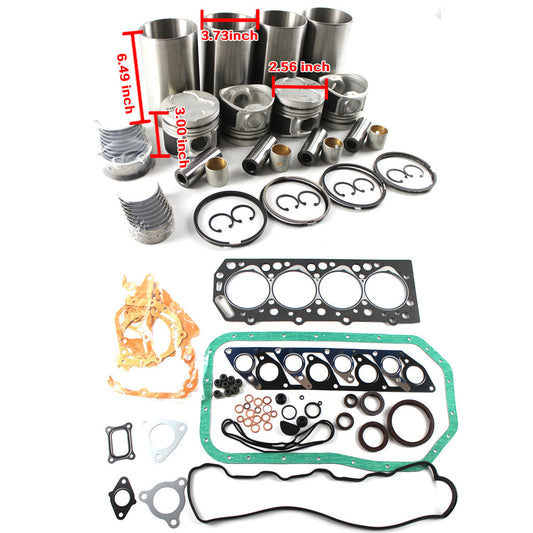 D4BB Engine Overhaul Rebuild Kit for Hyundai HC20-35H1 H100 Forklift Trucks