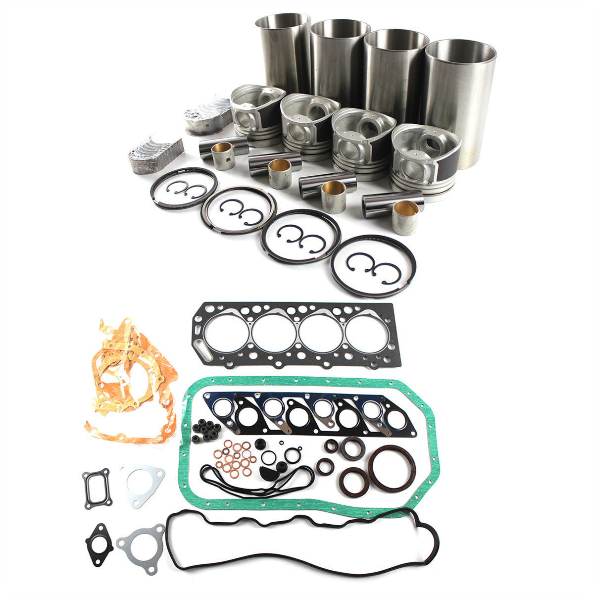 D4BB Engine Overhaul Rebuild Kit for Hyundai HC20-35H1 H100 Forklift Trucks