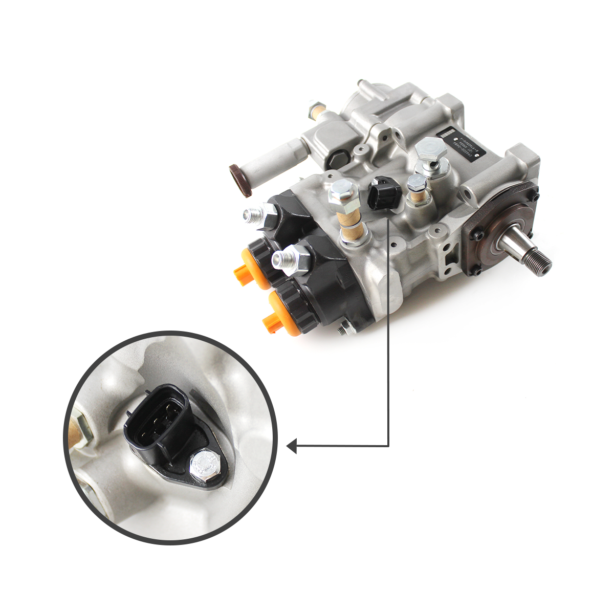 094000-0383 6156-71-1110 Diesel Fuel Pump for Komatsu 6D125 PC400-7 Excavator