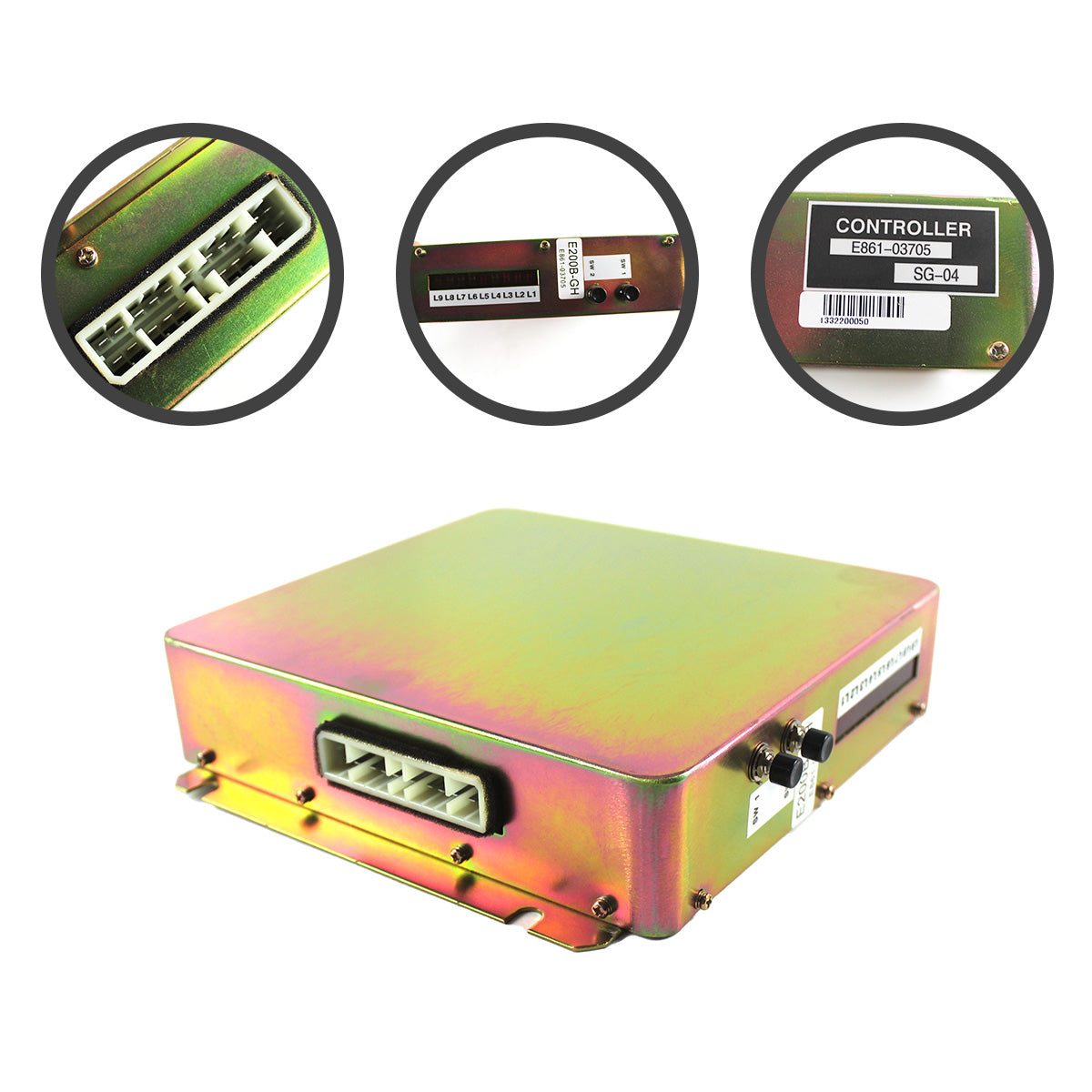 E861-03705 D361-08201A Controller CPU Panel for Caterpillar 200B 330B E200B E330B
