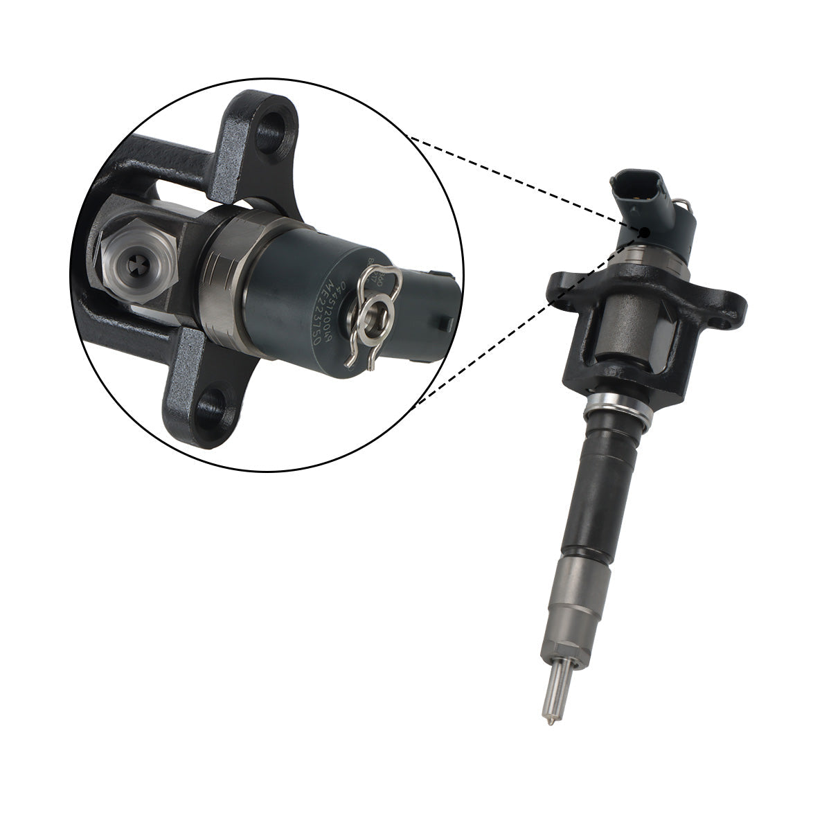 Fuel Injector 0445120049 ME223750 for Bosch Mitsubishi Fuso Canter FE 4M50 Engine 4.9L
