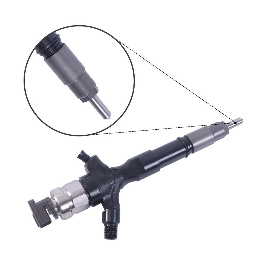 Fuel Injector 095000-7500 1465A729 for Mitsubishi Excavator Wheel Loader Truck 4M41 Engine